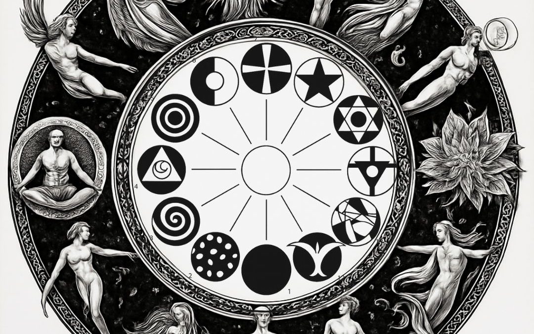 Analisi del Mandala secondo il Grande Cerchio di Joan Kellogg. Opzione 2